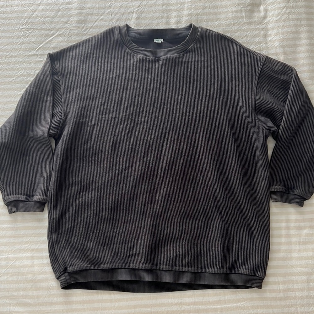 Aerie ribbed lightweight  crewneck
